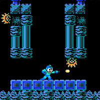 Playing MegaMan VS Metroid, an old flash game