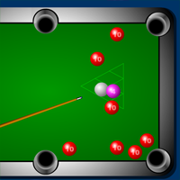 Playing Mini Pool, an old flash game